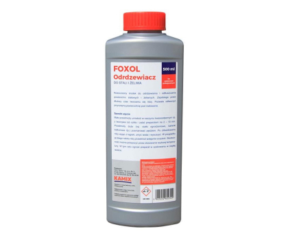 Akcesoria do sprzątania KAMIX FOXOL Odrdzewiacz do stali i zeliwa 500ml